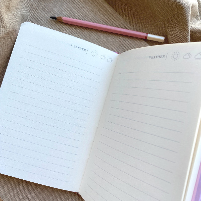 Miss Bit Bit Hardcover Notebook
