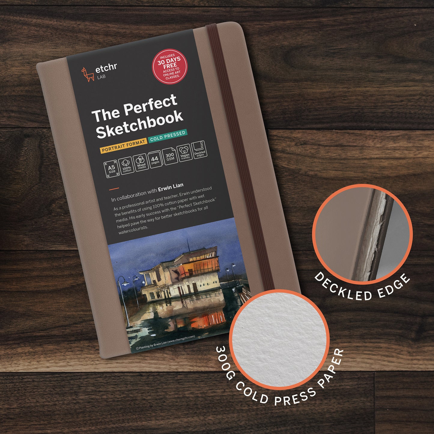 The Perfect Sketchbook: A5 Portrait / Landscape