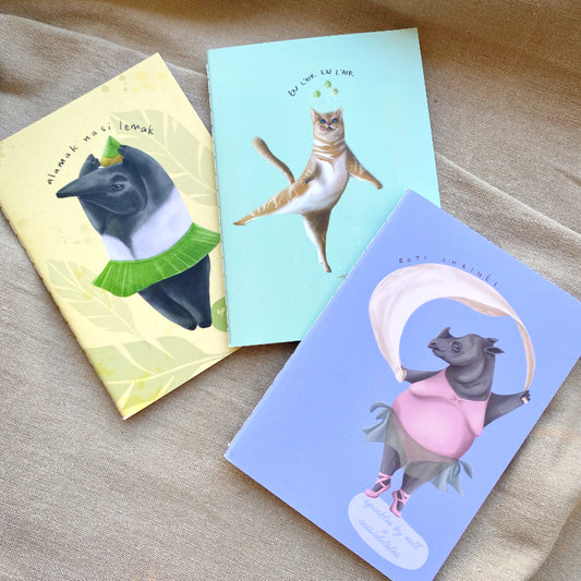 The Delectable Ballerinas Softcover Notebook Set A