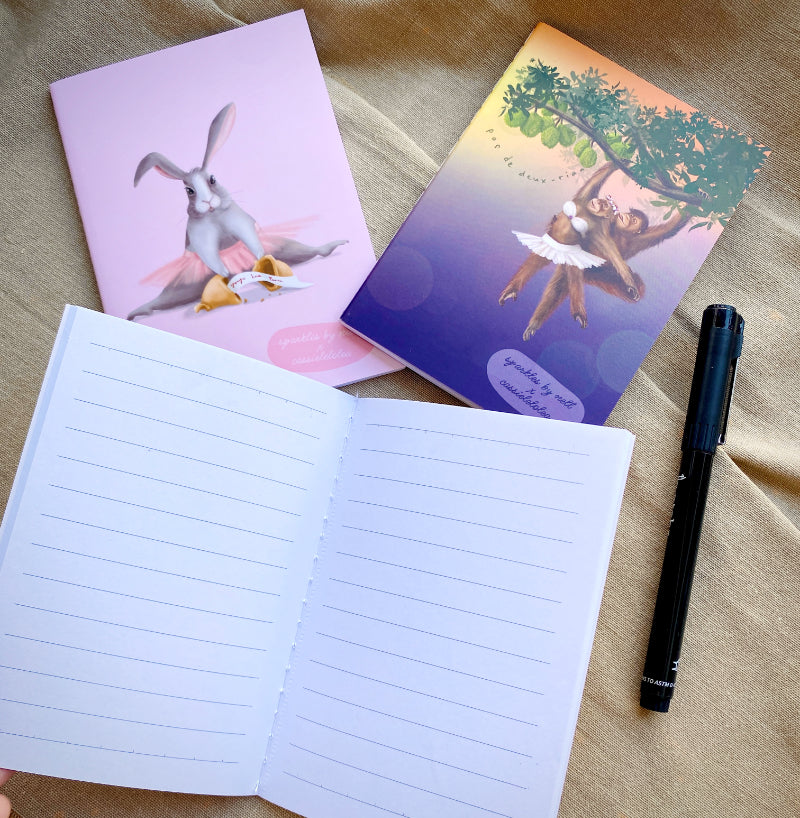 The Delectable Ballerinas Softcover Notebook Set B