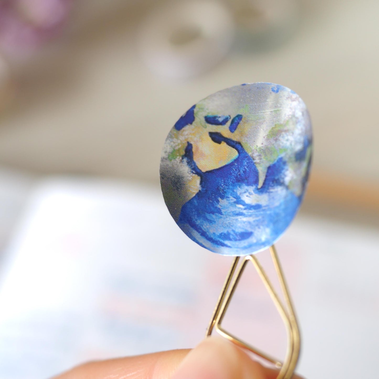 Solar System Metallic Stickers by September Khu