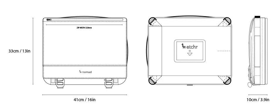 Etchr Art Satchel | The ultimate art bag