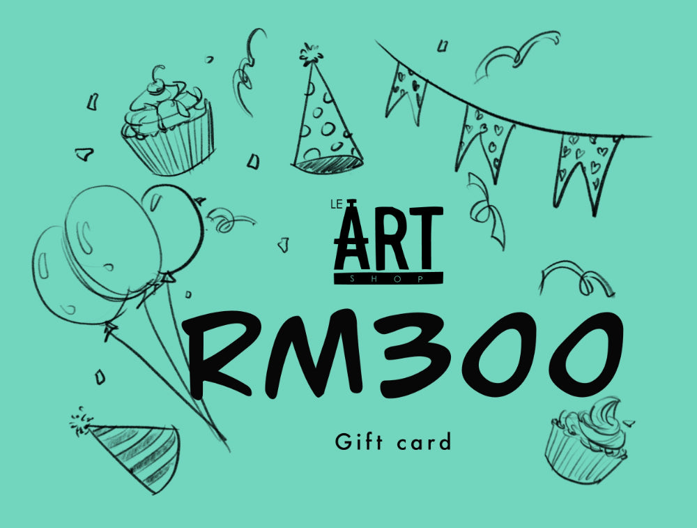Le Art Shop RM300 Gift Card
