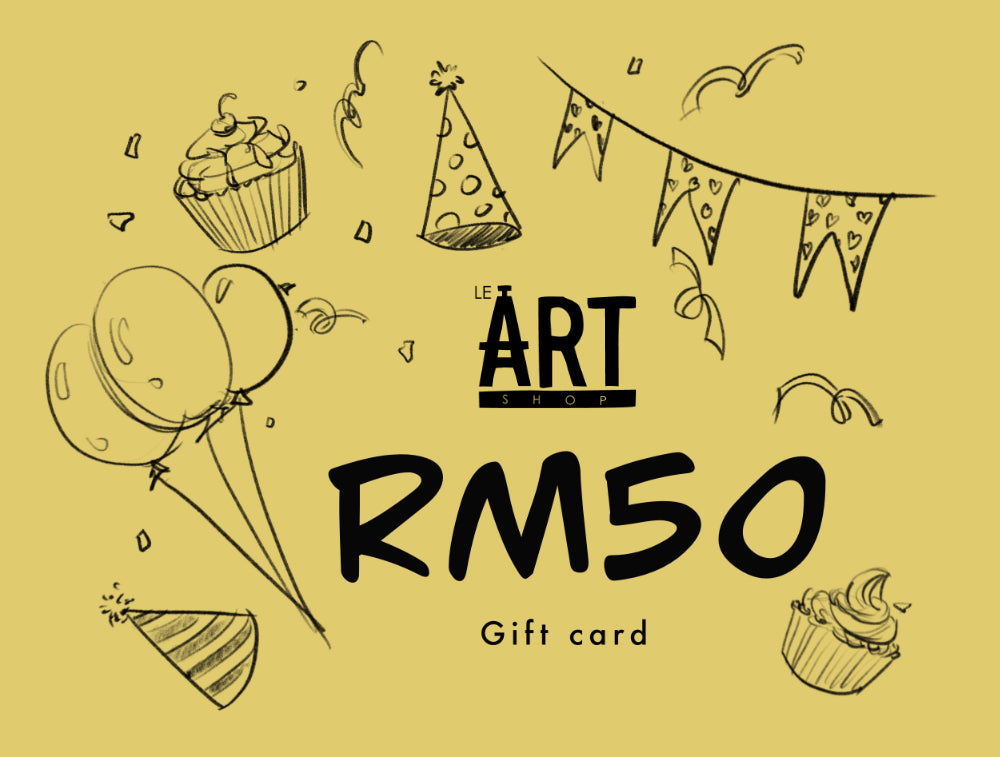 Le Art Shop RM50 Gift Card