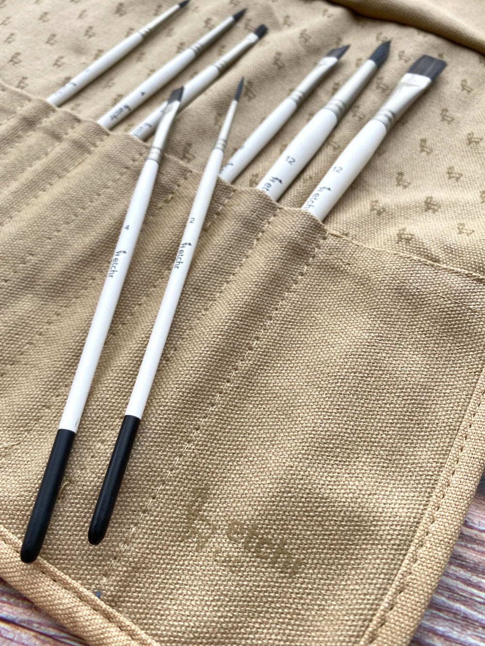 Etchr Gouache Brushes | Set of 8