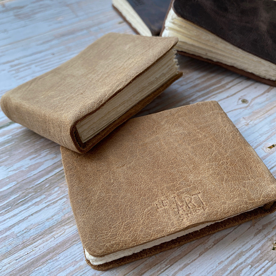 Le Petit Miniature Handmade Leather Sketchbook