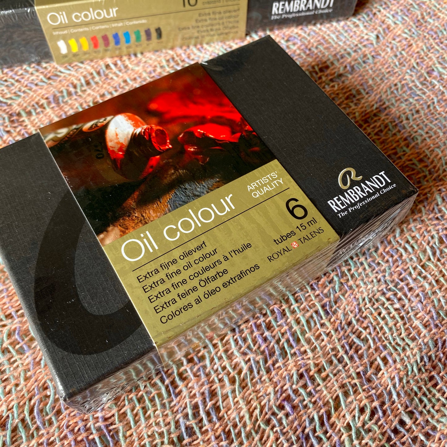 Rembrandt Professional Oil Colour, 6 colours 15ml tube