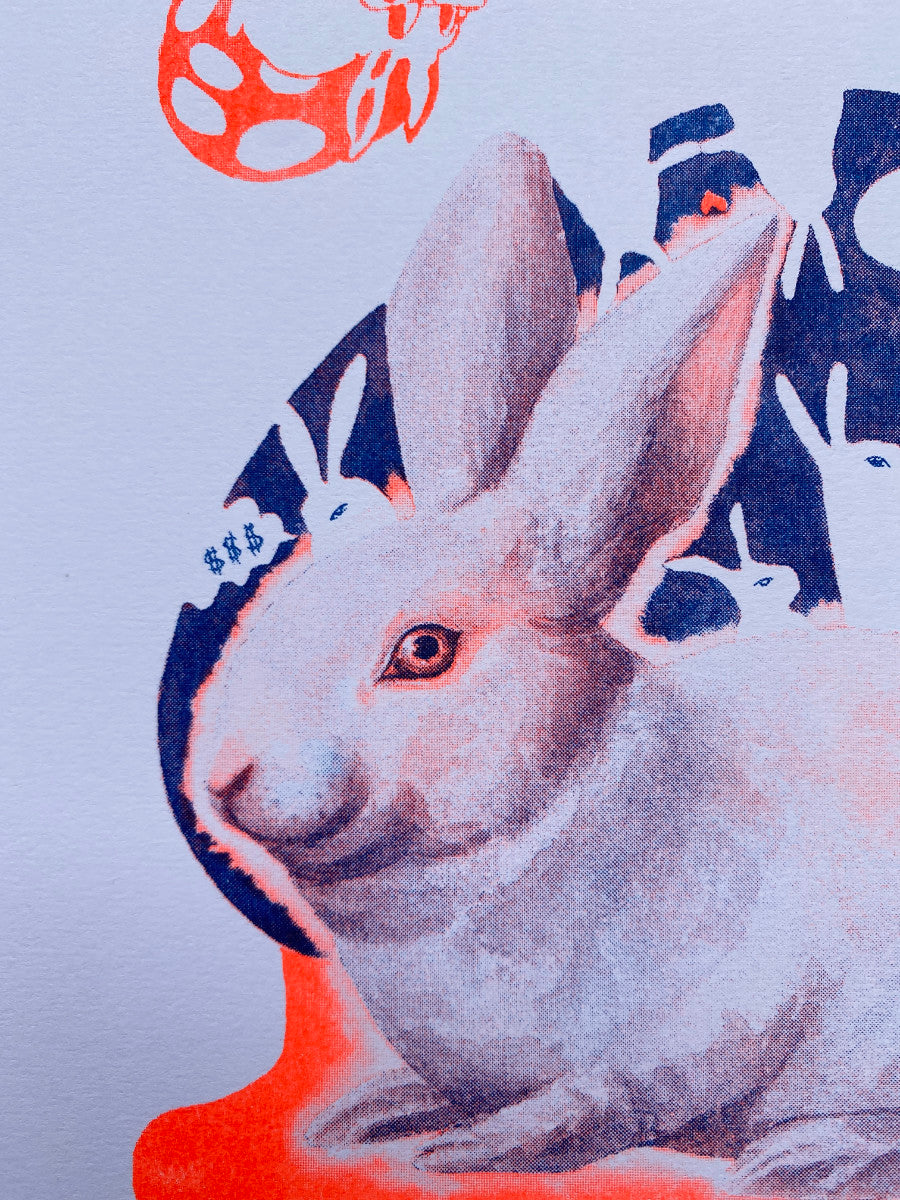 "Growing Up" | Limited Risograph Print by Cassielelolea