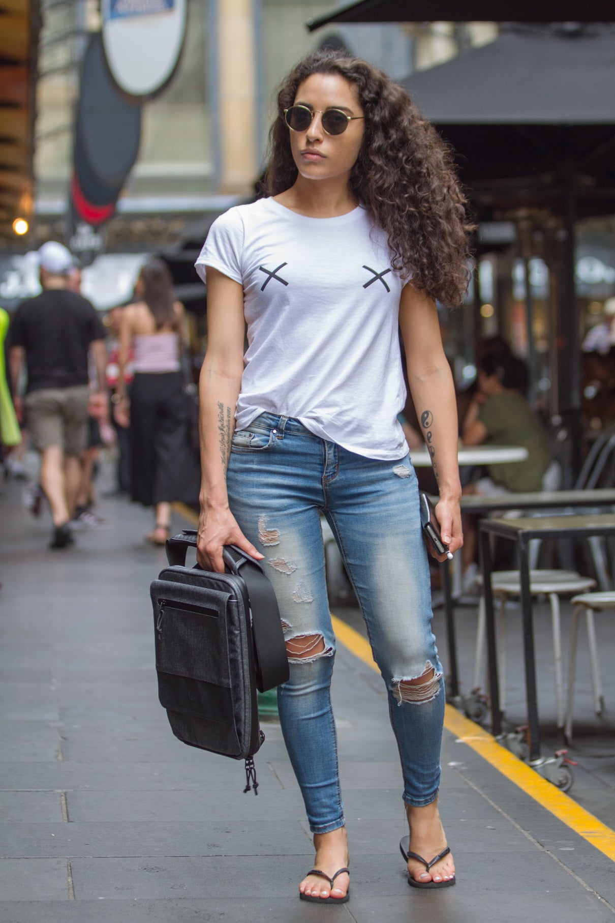 Etchr Slate Mini Satchel | Minimalist Art Bag
