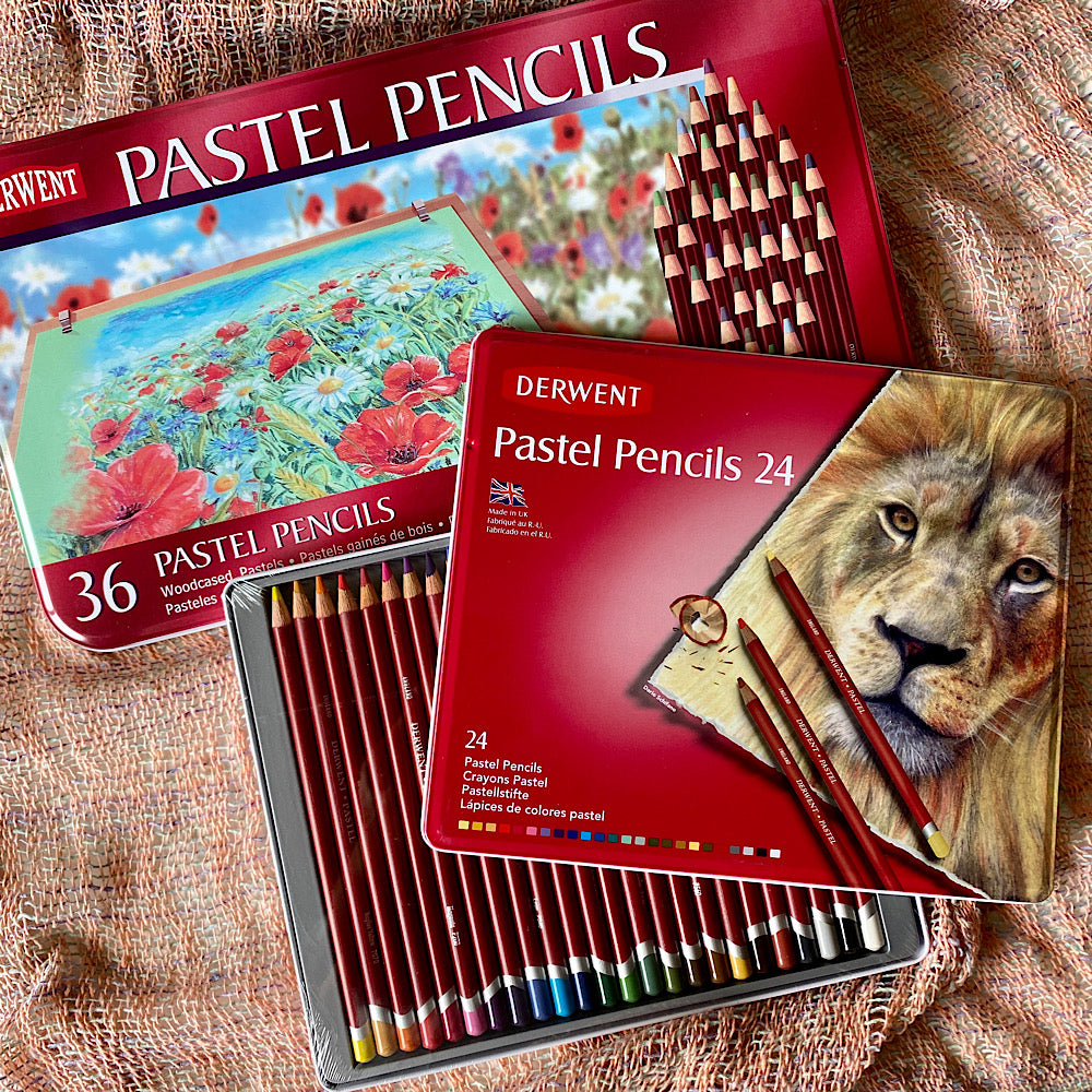 Derwent Woodcased Pastel Pencils