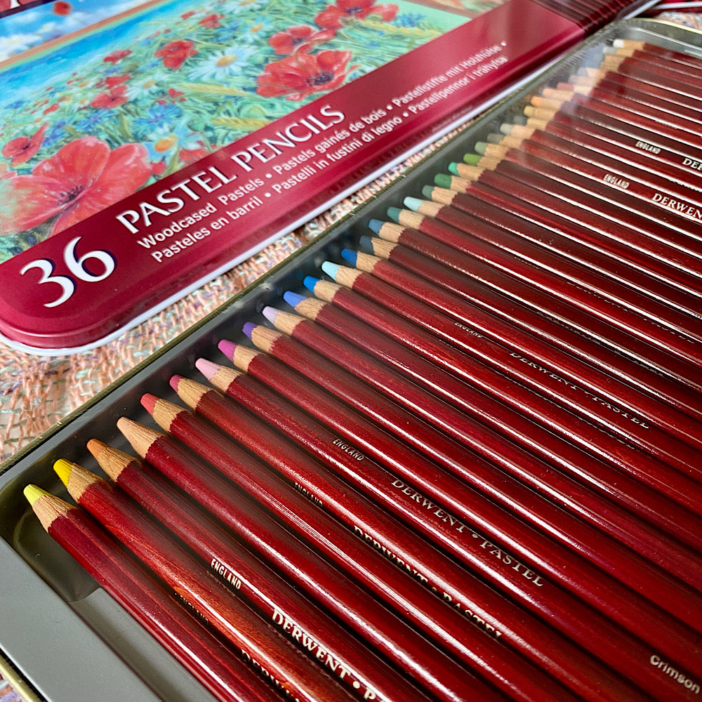 Derwent Woodcased Pastel Pencils