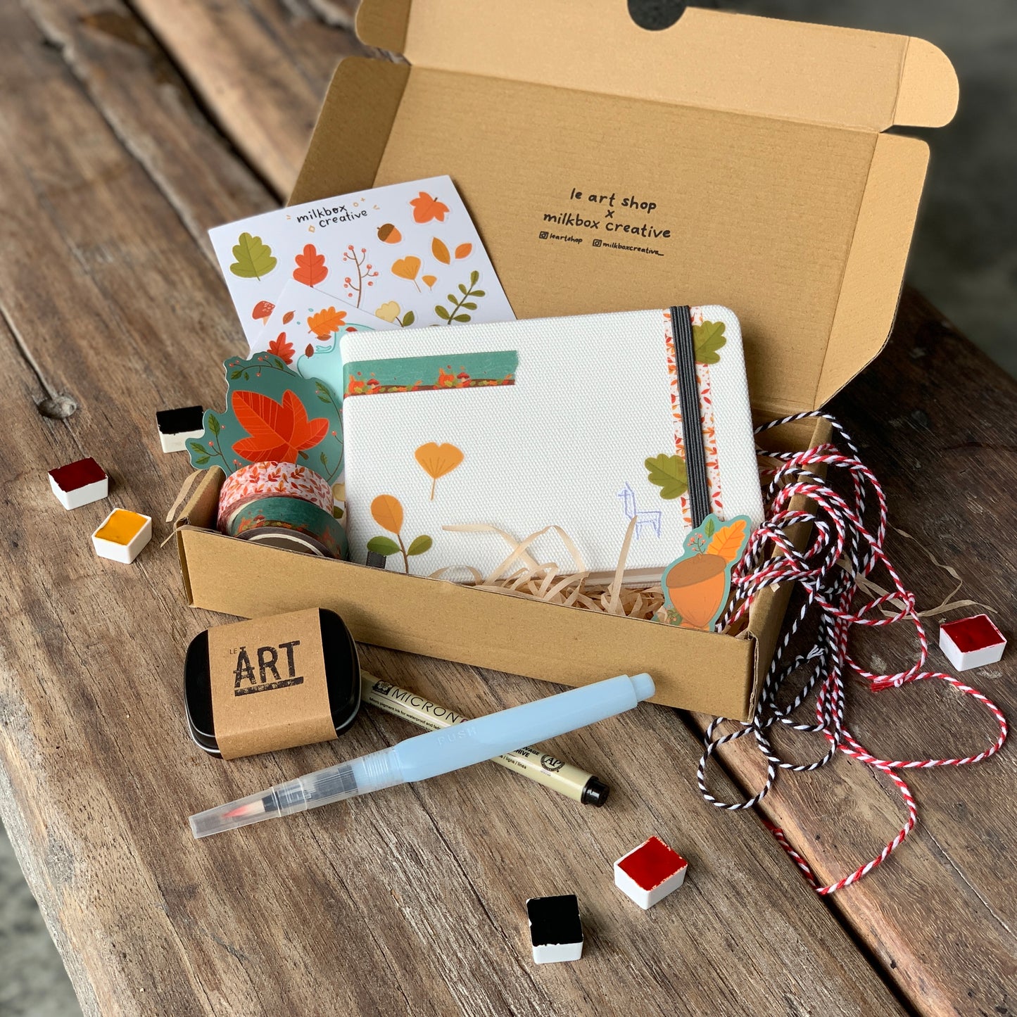 For the Love of Autumn: Workshop Kit | Sketchbook