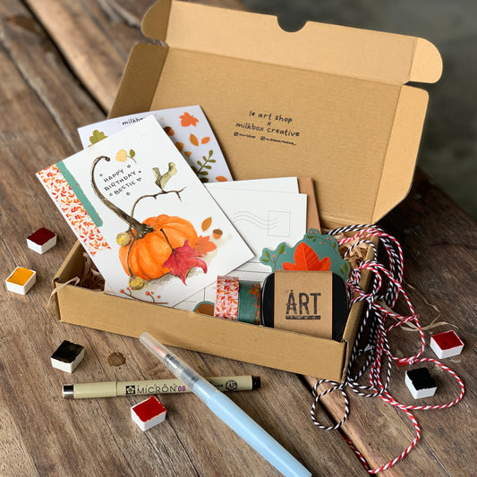 For the Love of Autumn: Workshop Kit | Post Cards