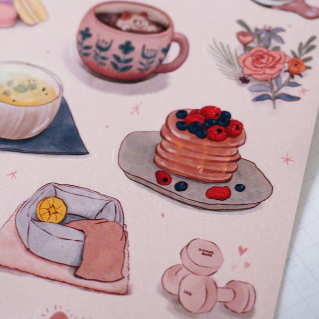 Essential Comfort Kit Stickers by September Khu