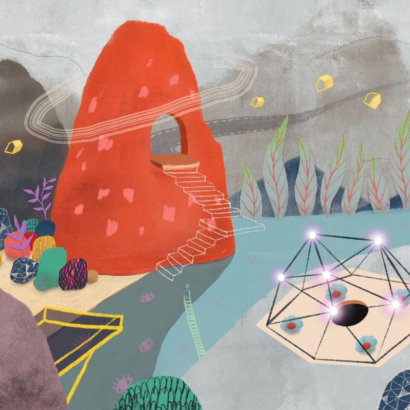 Where Are You Going | Art Print by September Khu