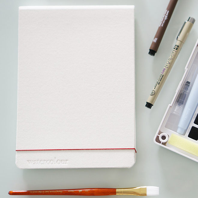 "The Watercolour" Sketchbook (Landscape)