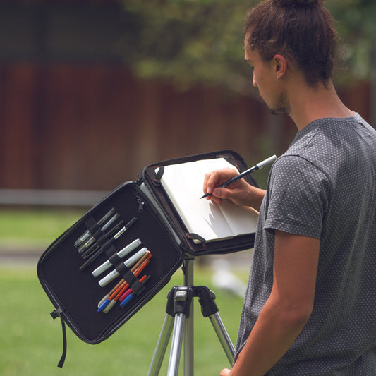 Etchr Slate Mini Satchel | Minimalist Art Bag
