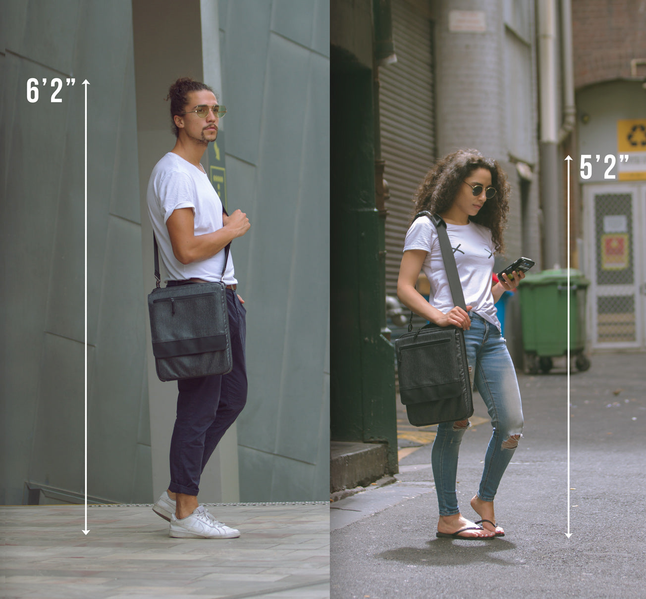 Etchr Slate Satchel | Minimalist Art Bag