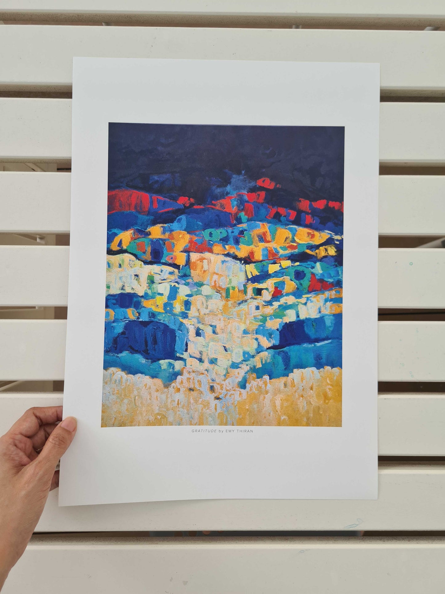 Gratitude | Art print by Emy Thiran
