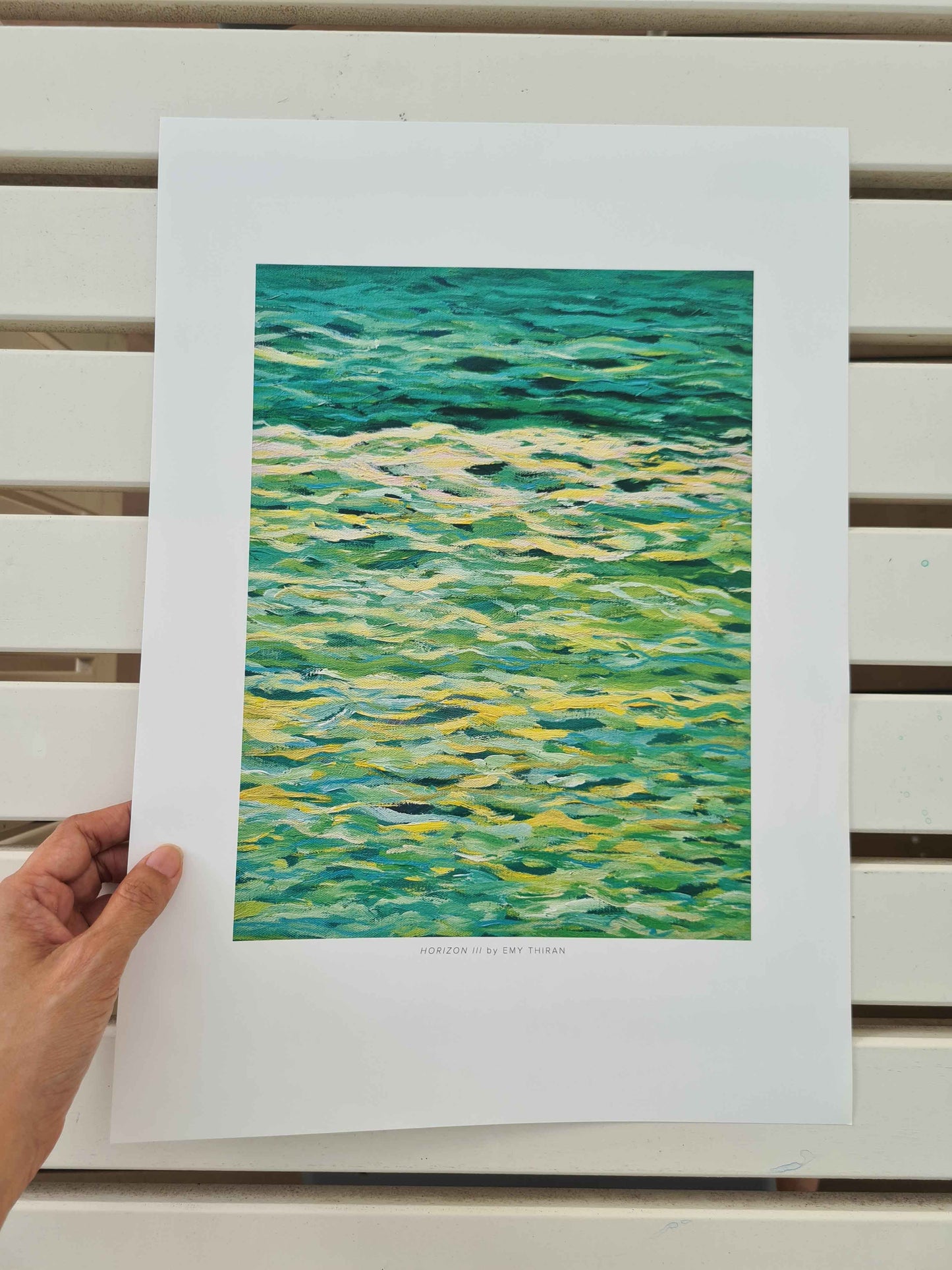 Horizon III | Art print by Emy Thiran