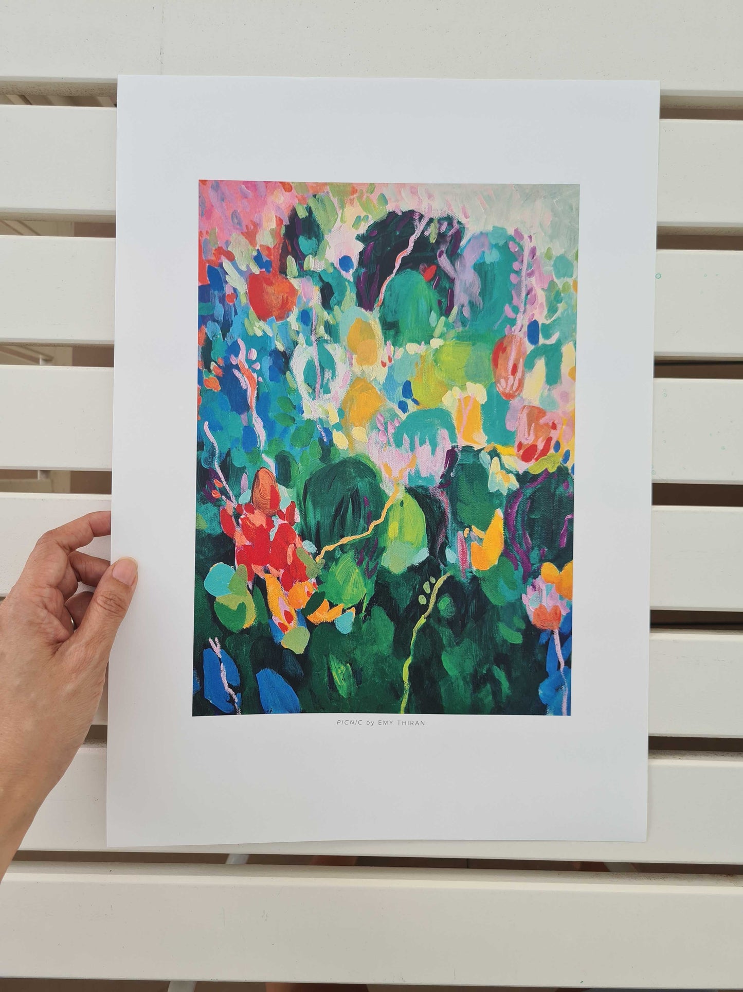 Picnic | Art print by Emy Thiran