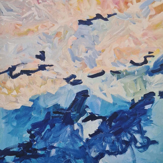 Sailing | Art print by Emy Thiran