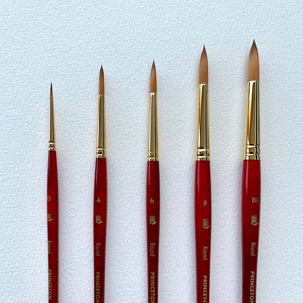 Princeton Heritage 4050 Series | Synthetic Sable | Round Brush