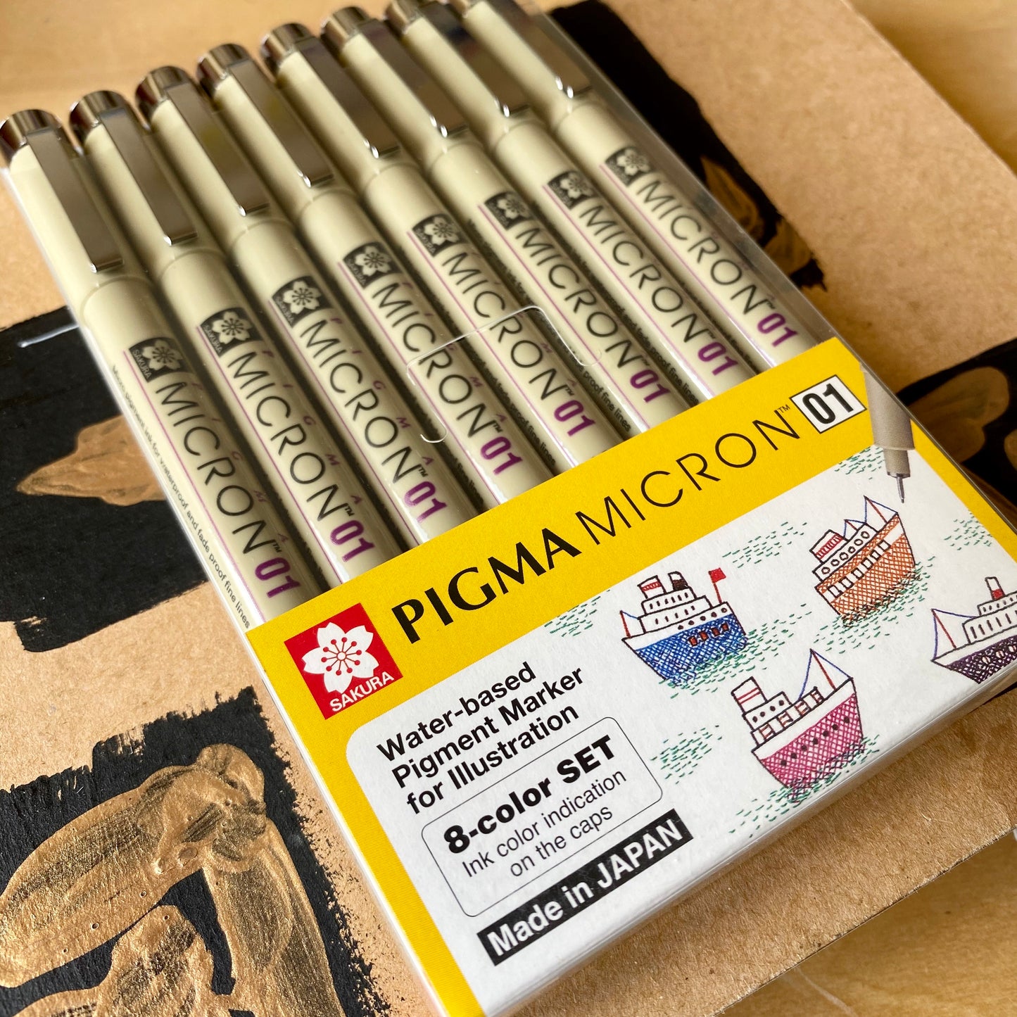 PIGMA Micron Pen | 8-colour set