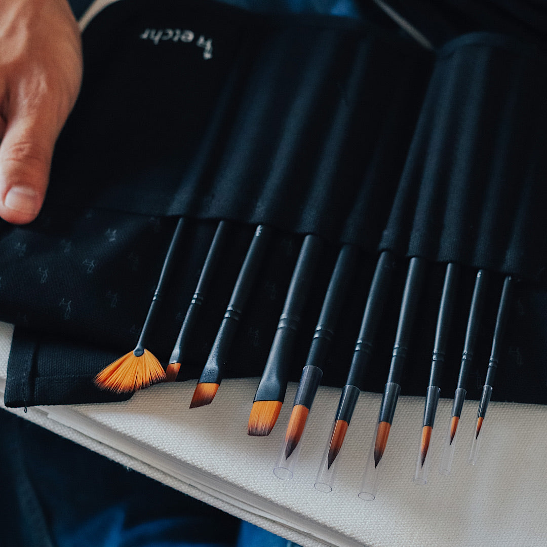 Etchr Watercolour Brushes | Set of 10