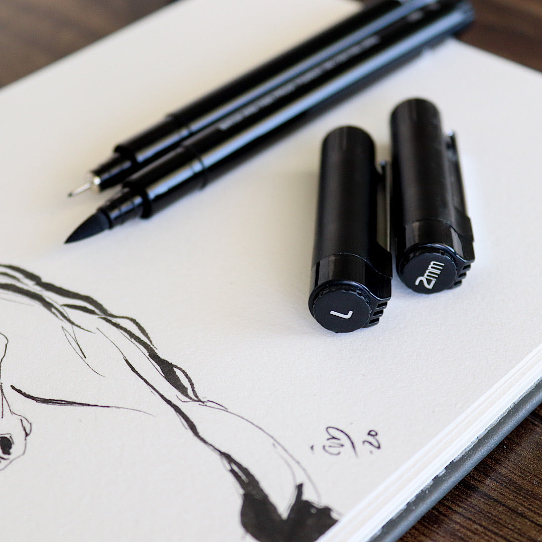 Etchr Graphic Pen | Black, set of 16