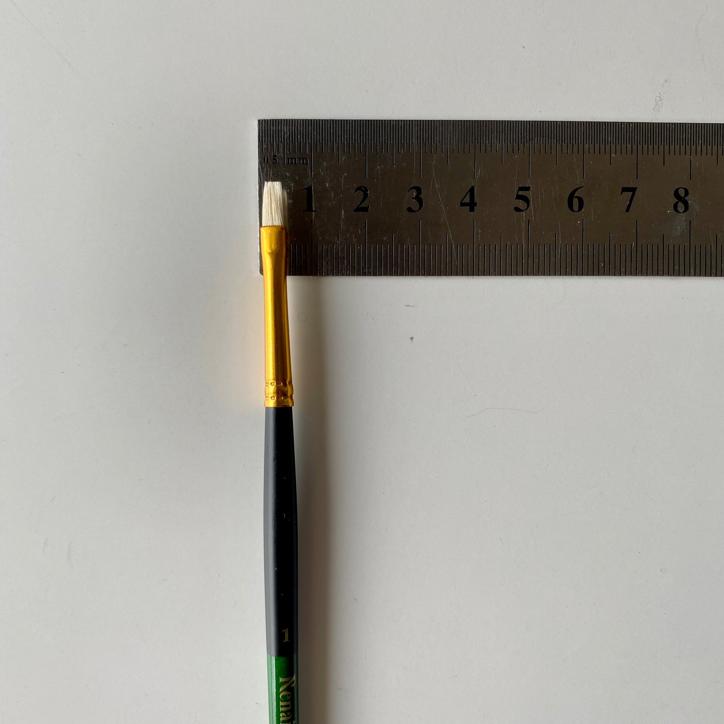 Renaissance Oil Colour Artist Brush | Flat 1