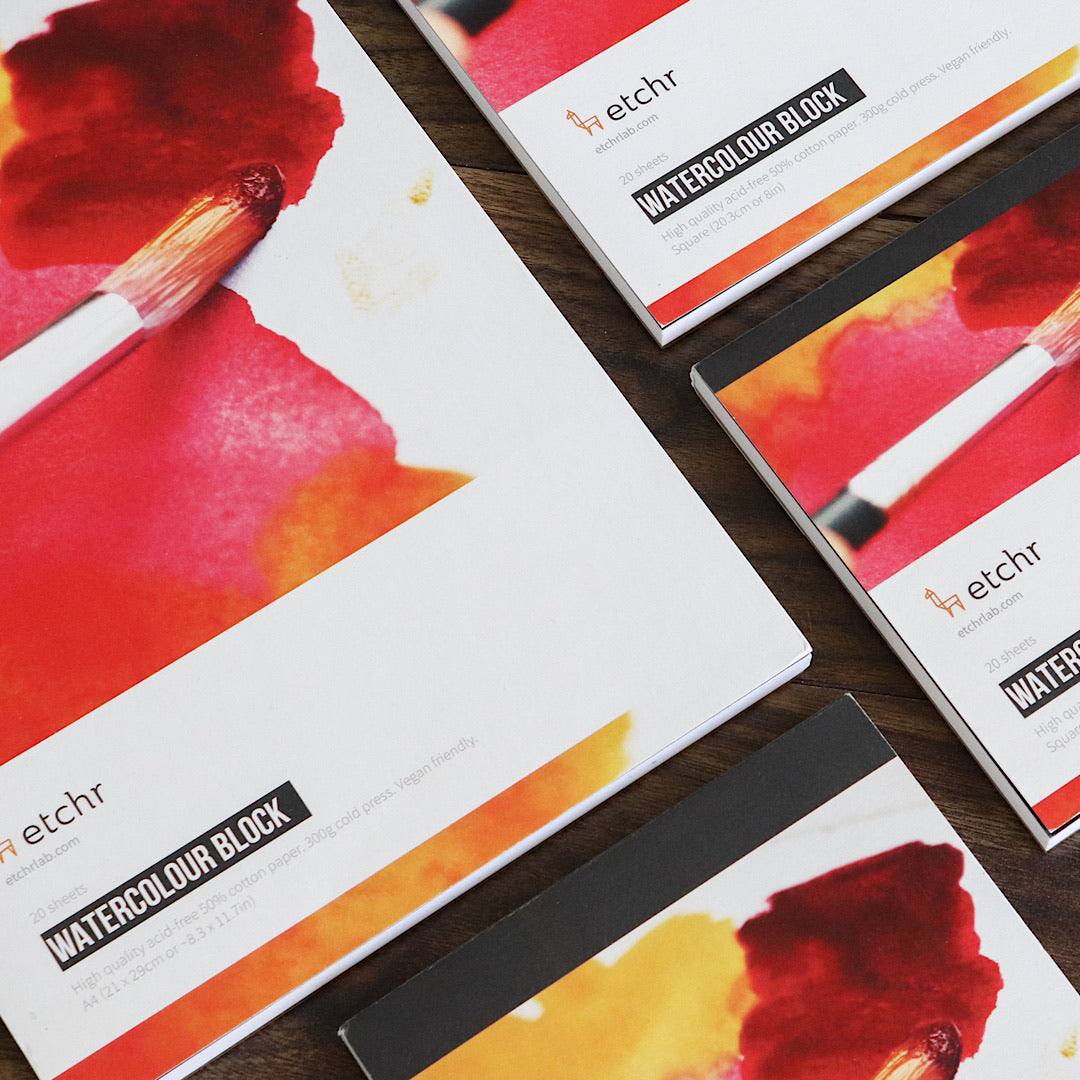 Etchr Paper Block | Cold Press