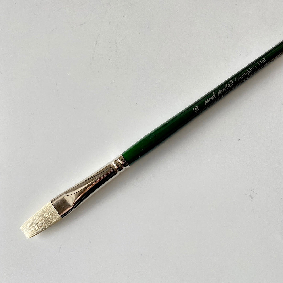 Mont Marte Oil Artist Brush | Chungking Flat 16
