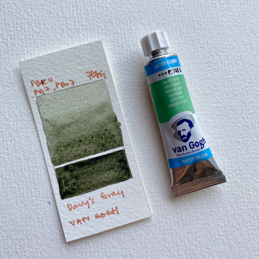 Van Gogh Watercolour | Hand Poured Half Pan