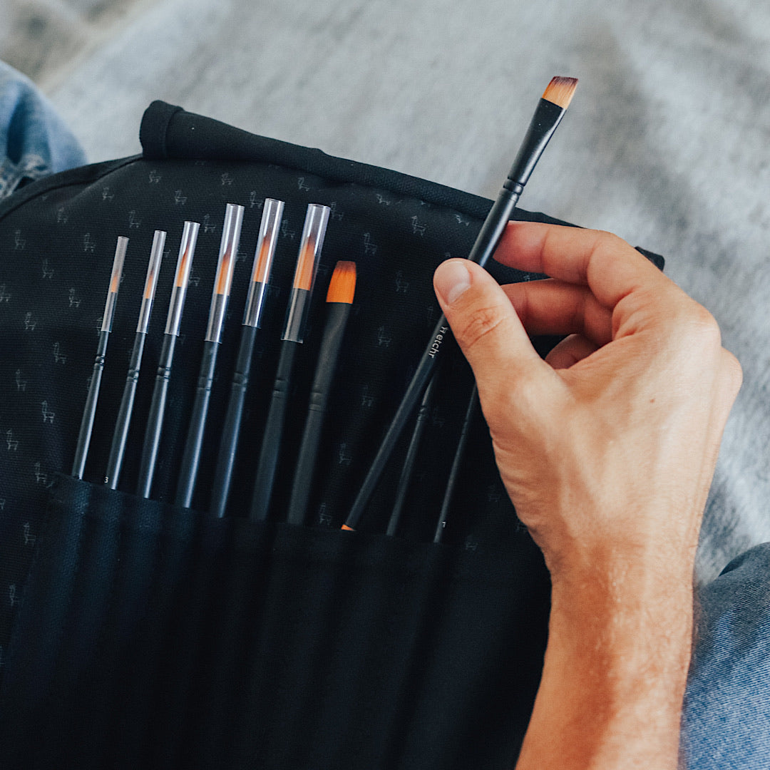 Etchr Watercolour Brushes | Set of 10