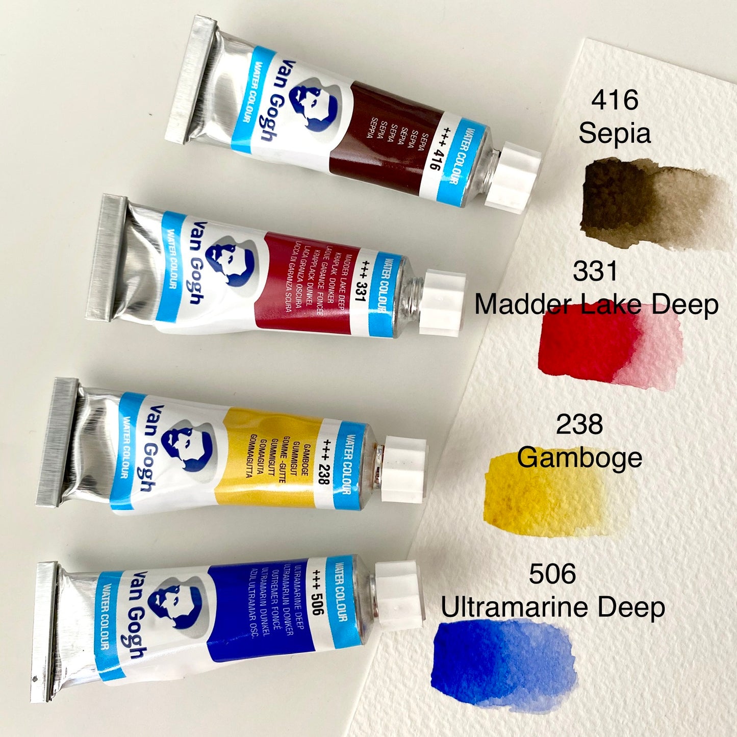 Van Gogh Watercolour | Hand Poured Half Pan