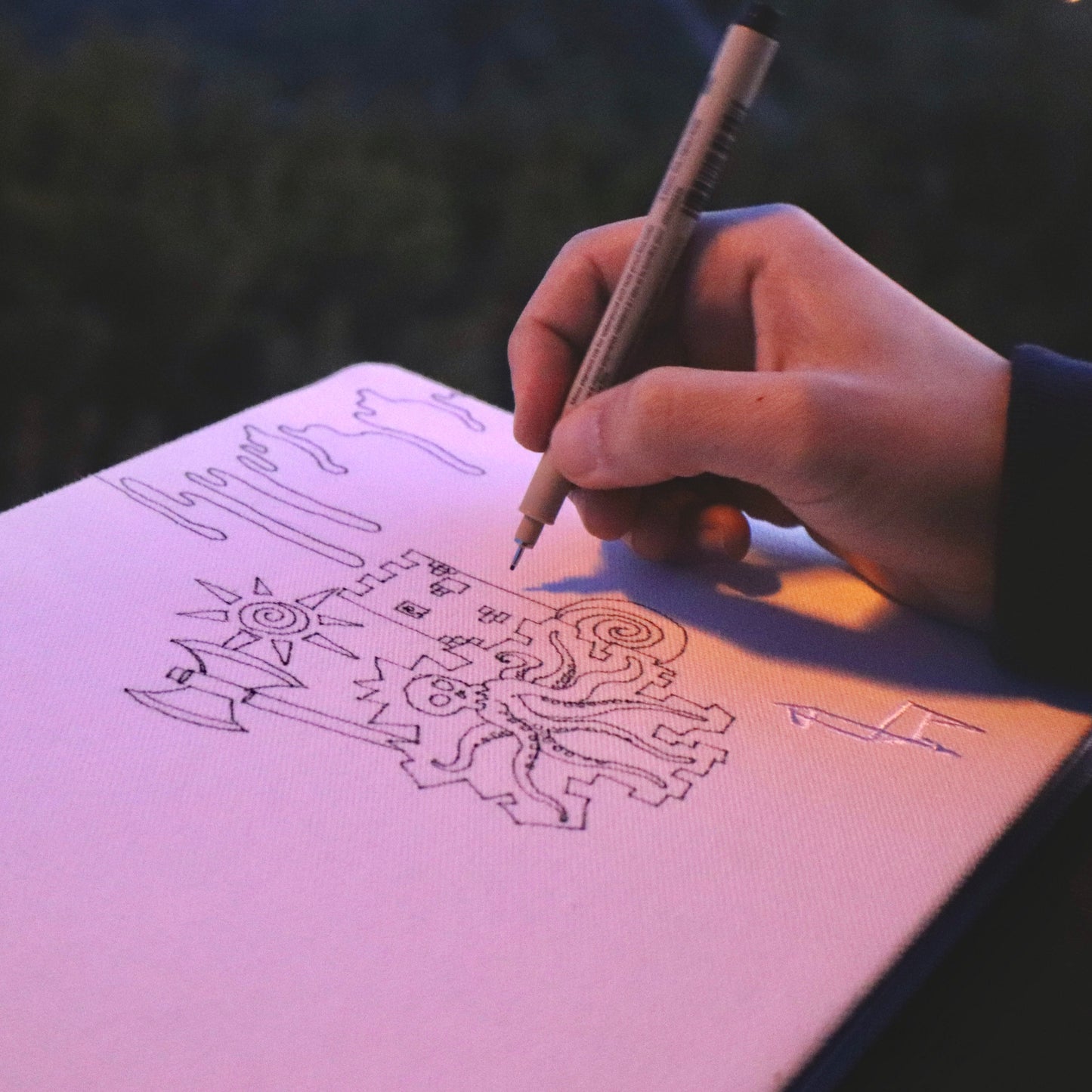 Etchr Sketchbook Landscape - Hot Press