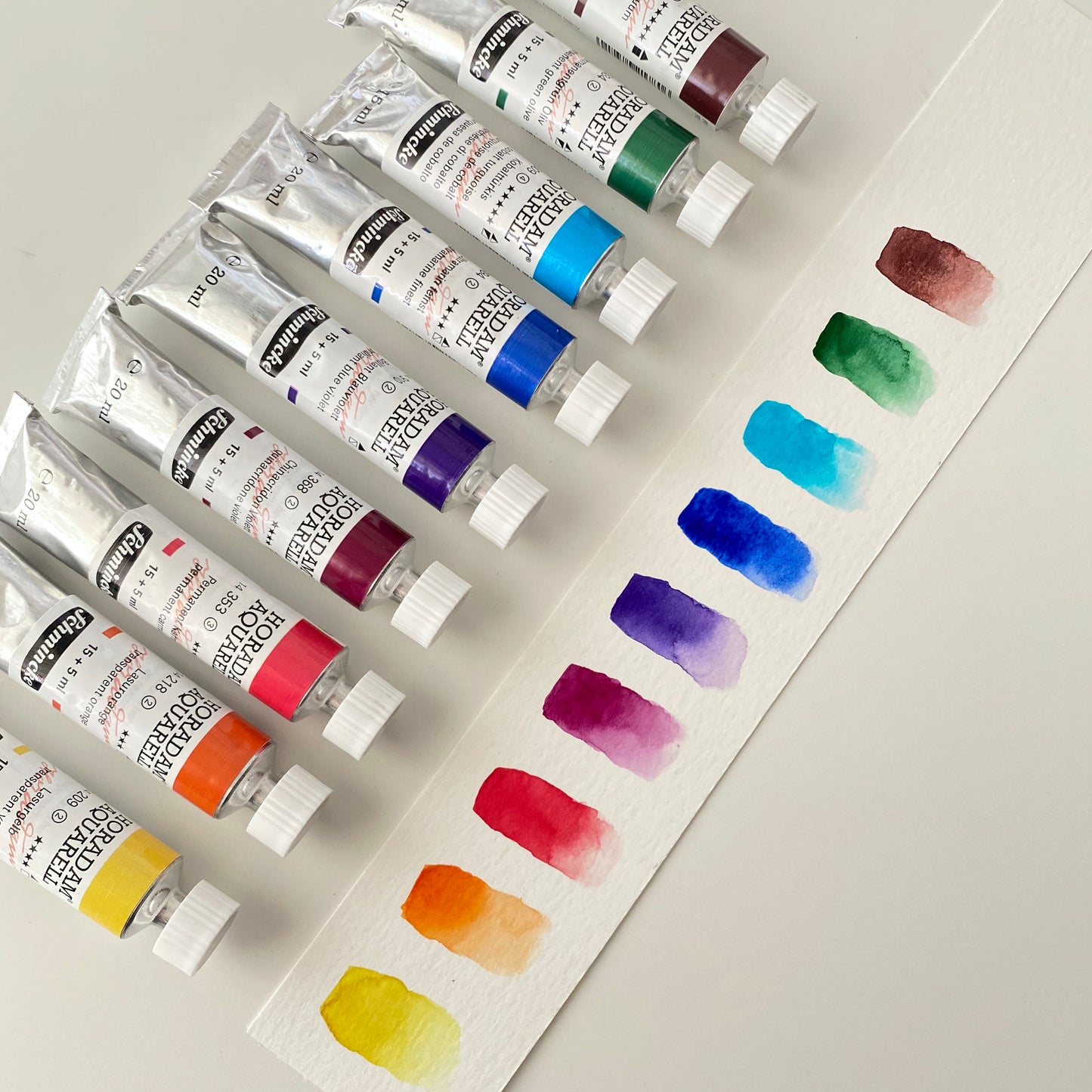 Schmincke Professional Artist’s Watercolour | Hand Poured Half Pan