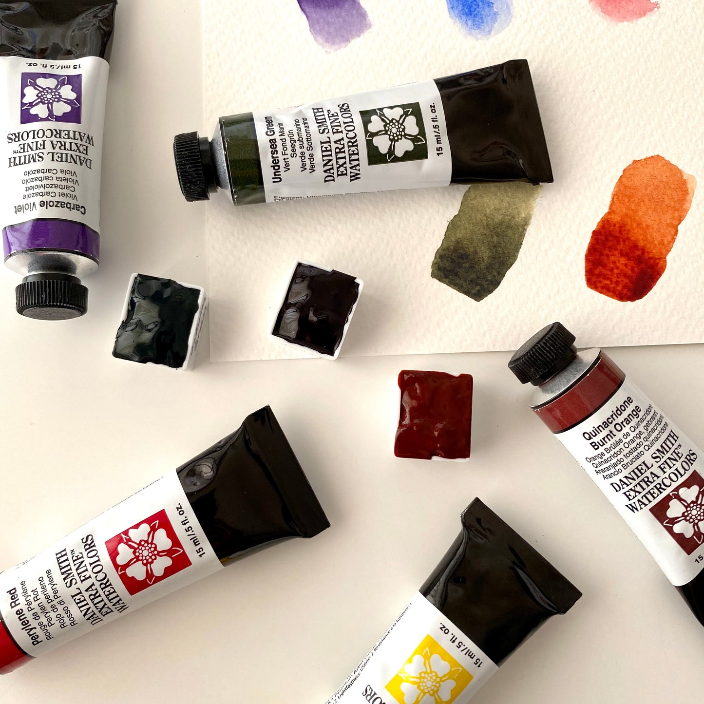 Daniel Smith Extra Fine Watercolour | Hand Poured Half Pan