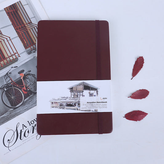 Etchr Accordion Sketchbook | Cold Press (Size S / M)