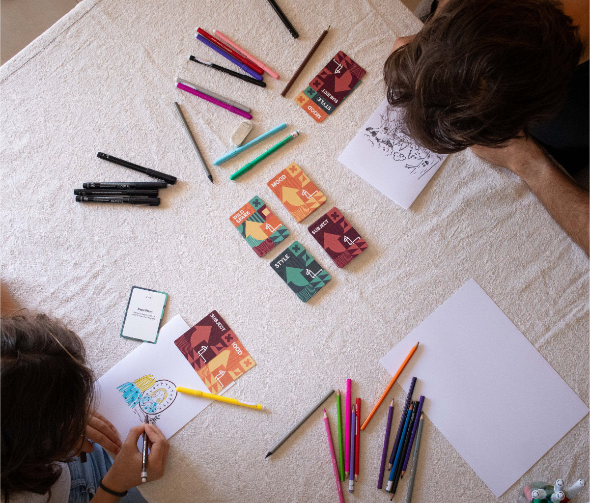 ART SPARKS by Etchr | Creative challenge cards
