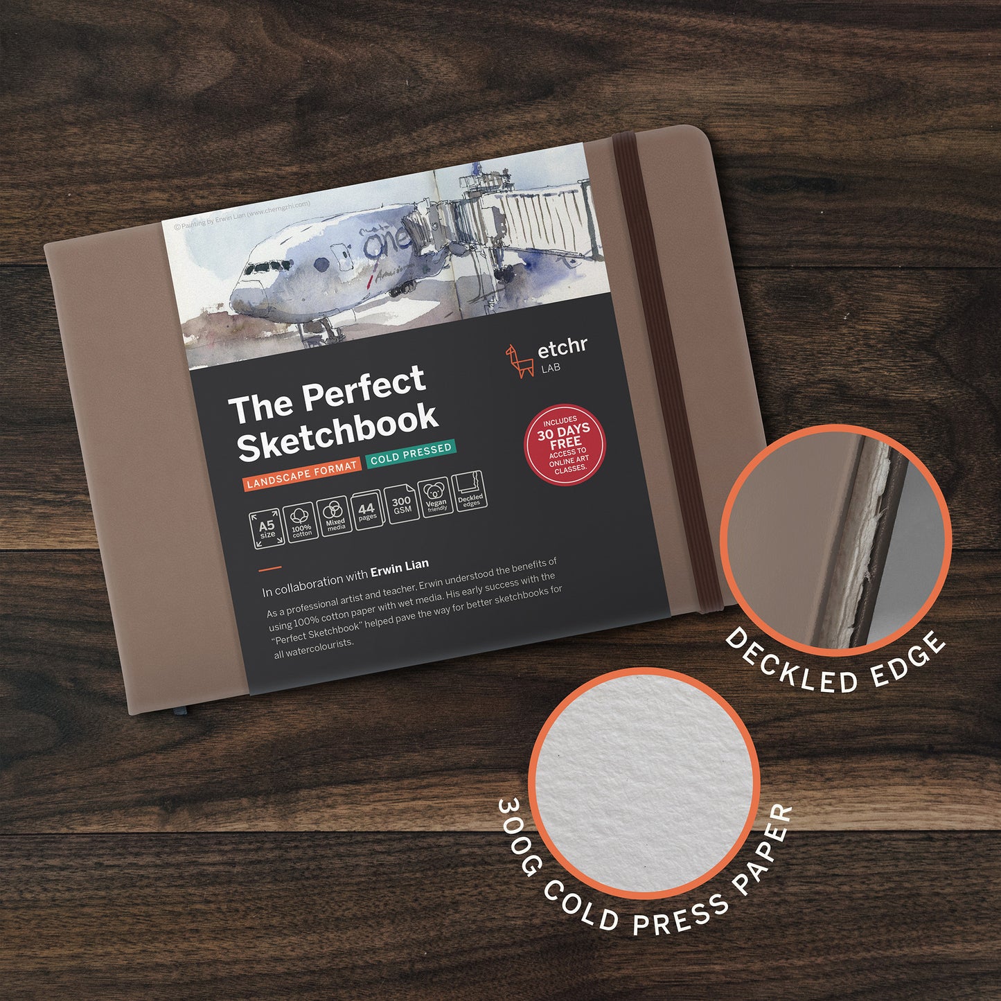 The Perfect Sketchbook: A5 Portrait / Landscape