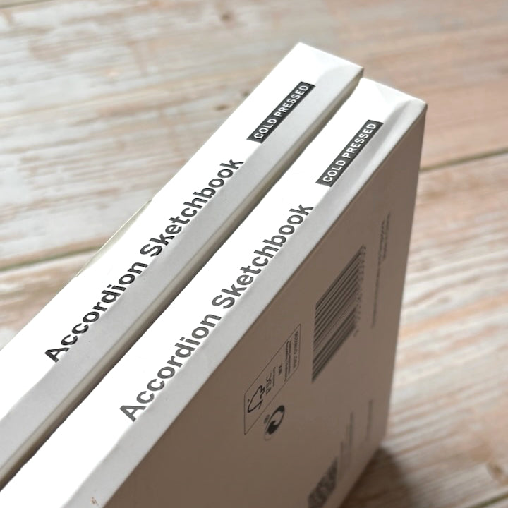 [B-Grade] Etchr Accordion Sketchbook (Minor corner dent/ slight packaging damange)