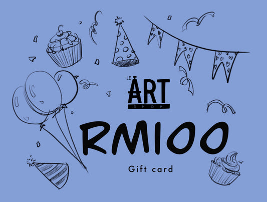 Le Art Shop RM100 Gift Card