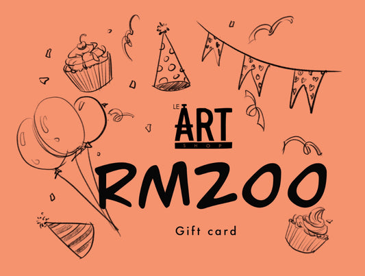 Le Art Shop RM200 Gift Card