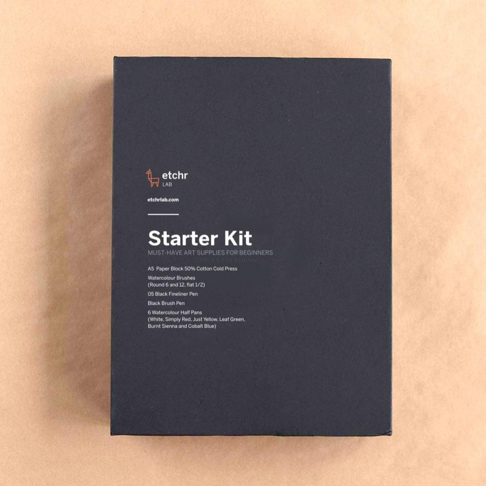 Etchr Watercolour Starter Kit