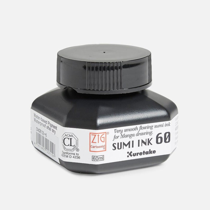 ZIG Cartoonist Sumi Ink | 60ml – Le Art Shop